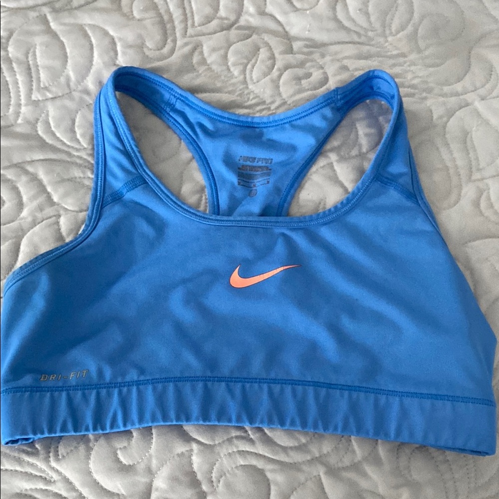 Nike Women's Blue Sports Bra